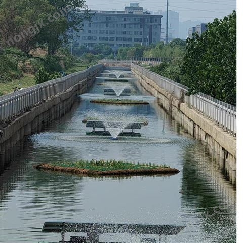 太阳能曝气机 鱼塘增氧曝气设备